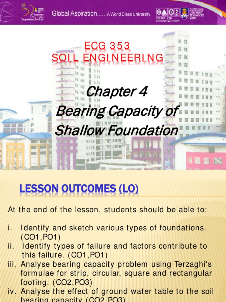 Chapter 4 Bearing Capacity PDF