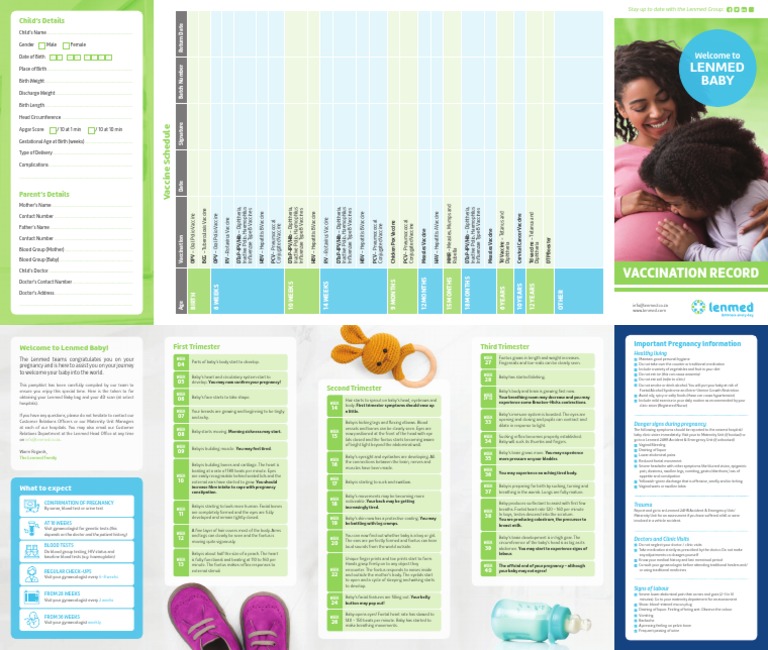 Vaccination Record | PDF | Vaccines | Pregnancy