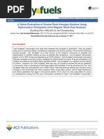 A Quick Evaluation of Source Rock Kerogen Kinetics Using Hydrocarbon Pyrogram