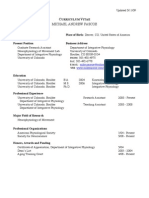 Michael Pascoe Curriculum Vitae (CV)