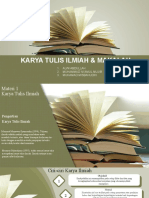 Tugas PPT Karya Tulis Ilmiah Dan Makalah