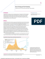 Unreported SARS-CoV-2 Home Testing and Test Positivity-JAMA