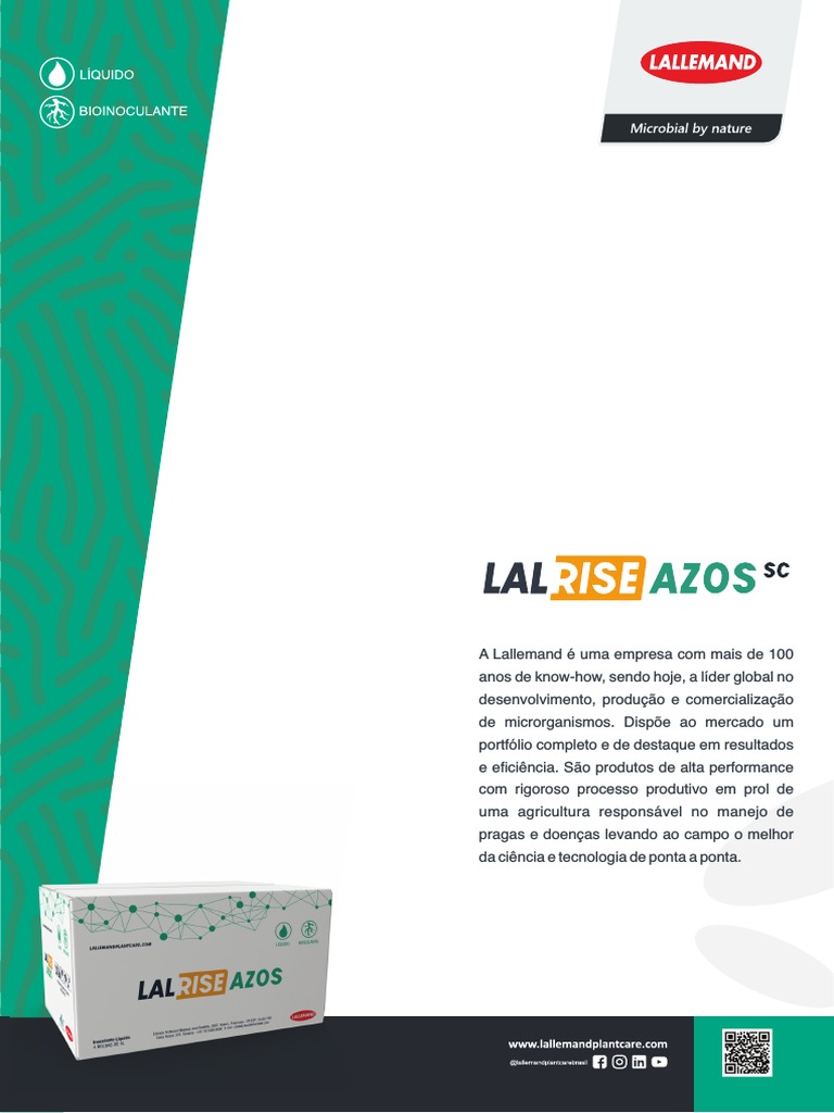 Lalrise Azos: Bioinoculante Agrícola Eficiente | PDF