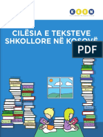 Cilësia e Teksteve Shkollore Në Kosovë Report ALB