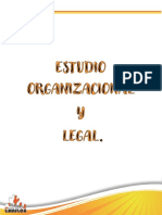 Estudio Organizacional y Legal.