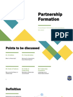 Partnership Formation