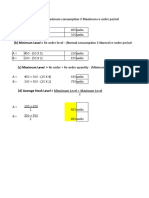 MAE - Inventory - Pratice Solution