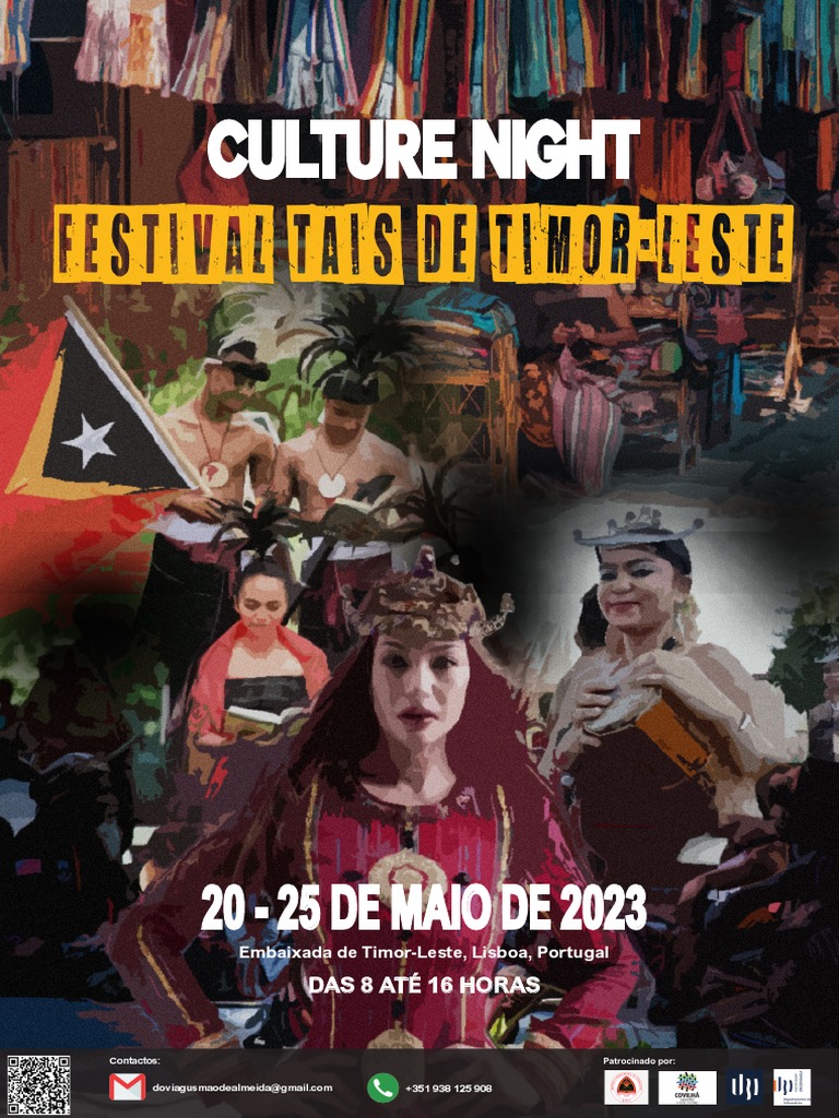 Celebrando a cultura de Timor-Leste: Festival cultural de 20-25 de maio