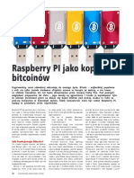 Rasbery Pi Jako Bitcoin Mainer