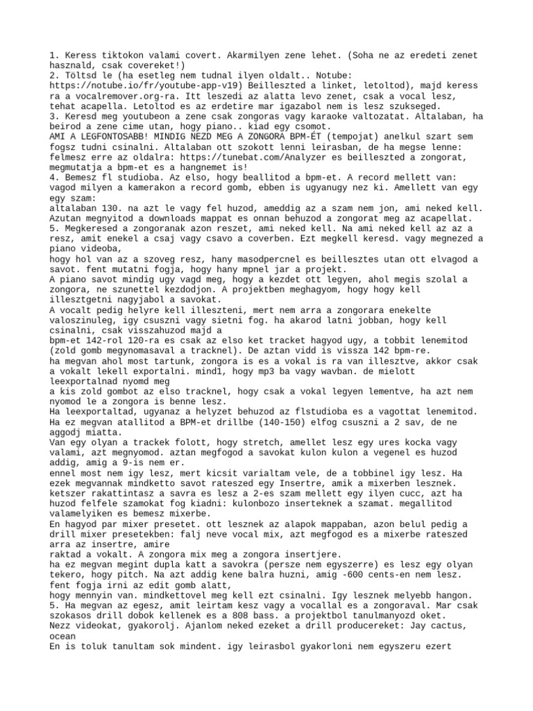 Sample Drill Beat PDF