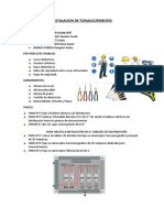 INSTALACION DE TOMACCORRIENTES - Grupo N°2-1