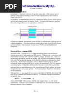 MySQL Guide