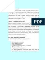 Qué Es La Salud Mental