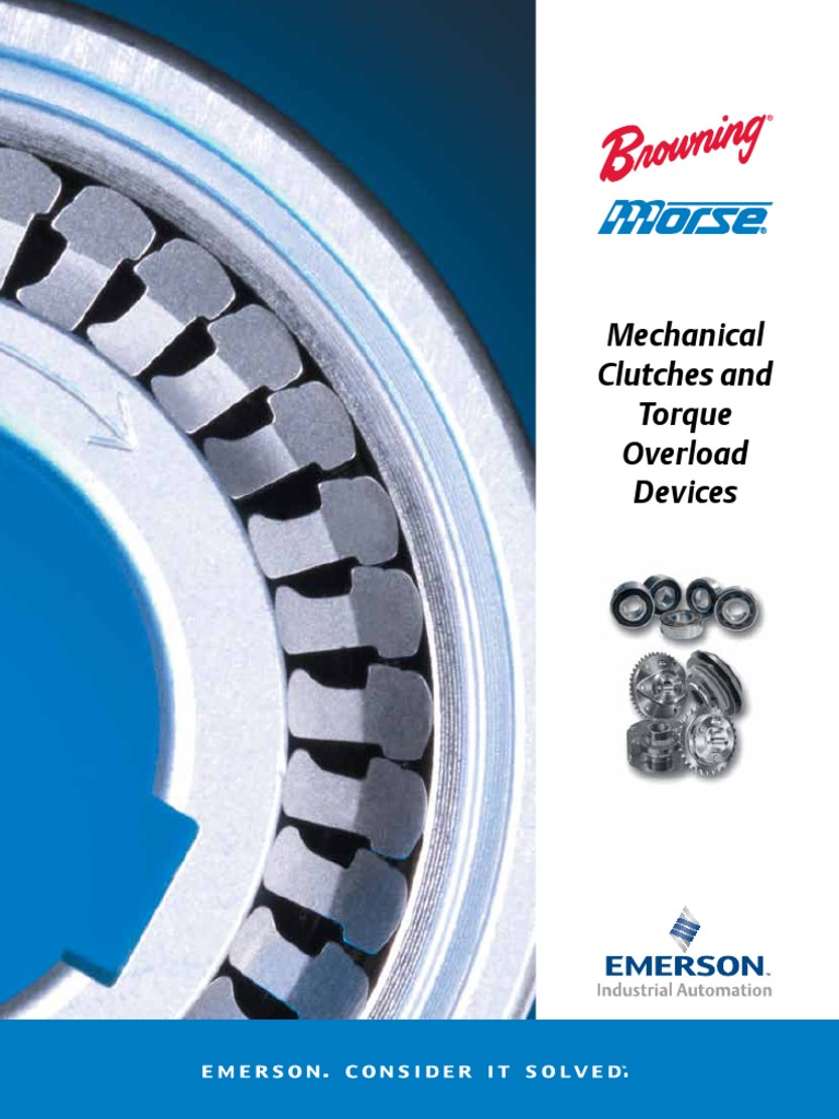 Morse Mechanical Clutches PDF Clutch Bearing (Mechanical)