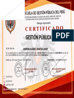 Certificado Gestion Publica