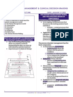 THERA EX - Patient Management and Clinical Decision Making