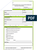 Formulario Recepción Documentos para La Declaración de Inmuebles (IPI)