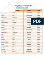 Usuarios y Claves - Curso Moodle 26 de Julio