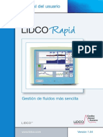 Lidco Rapid Spanish Rapid v1.04 User Manual