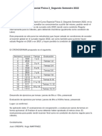 Curso Especial Física 2 - 2022