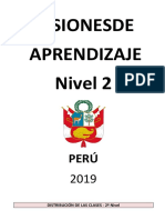 Sesiones de Aprendizaje - Peru - 2º Nível 11.03.19