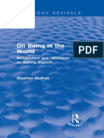 Stephen Mulhall - On Being in The World (Routledge Revivals) - Wittgenstein and Heidegger On Seeing Aspects (2014, Routledge) - Libgen - Li