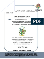 Gobierno Autonomo Municipal de Chimore: Cuce