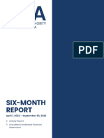 FY2022-23 Six-Month Activity Report