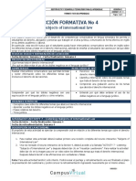 Ruta de Aprendizaje - Legal English I - Sección 4 - MR