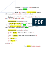 SUBIECT MATE (Apl. Rez. Pt. Deriv. Part. de Ordinul I, II Ale Functiilor F F (X, Y) )