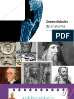 Generalidades de Anatomía 2Q-22