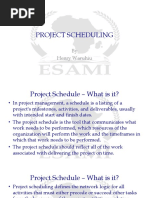 Lecture 2 Project Scheduling