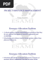 Lecture 4 Project Resource Management