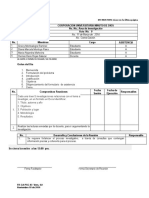 Acta de Tutoria Formato