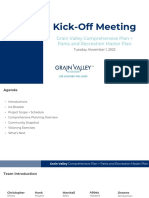 Grain Valley Kick-Off Meeting (November 2022)