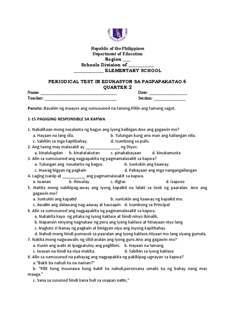 Q2 Esp 6 | PDF