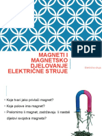 P1magneti I Magnetsko Djelovanje Elektricne Struje