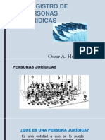 El Registro de Personas Juridicas