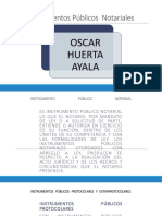 Los Instrumentos Públicos  Notariales