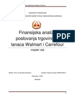 MR - Finansijska Analiza Poslovanja Trgovinskih Lanaca Walmart I Carrefour