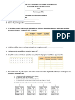 Evaluación Conceptos Basicos de La Estadística