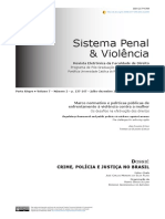 Marco normativo e políticas públicas de enfrentamento à violência contra a mulher