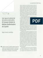 Una Laguna Fundamental Del Sistema Democrático