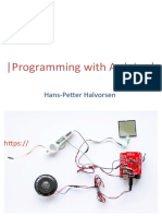 Programming With Arduino