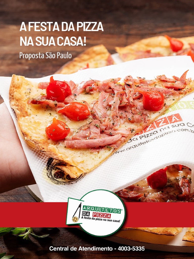 São Paulo 2021 - Arquitetos Da Pizza - Orçamento | PDF | Pizza ...