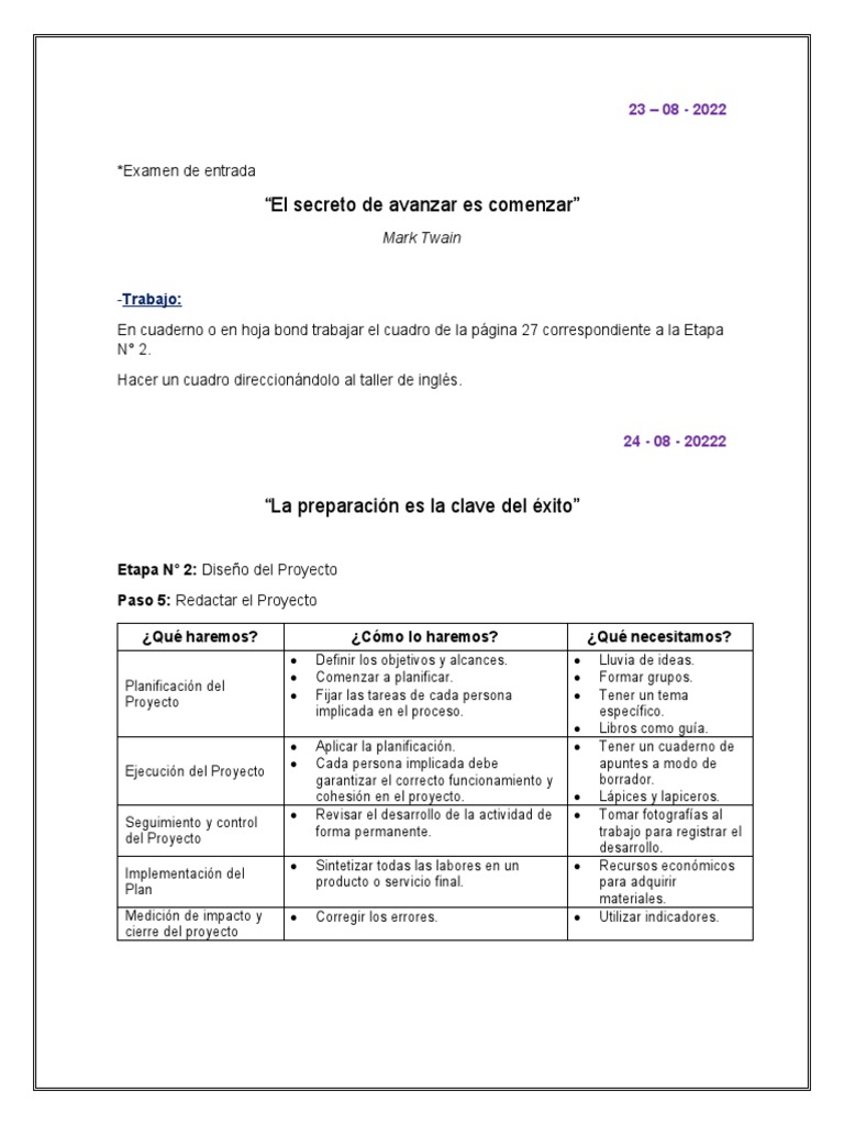 Día 1 | PDF | Crecimiento personal y profesional