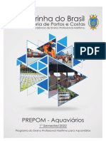 Programa Ensino Profissional Marítimo Aquaviários 1o Semestre 2022