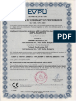 SIMPO - EN 54 Certificate