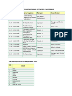 Schedule PKKMB