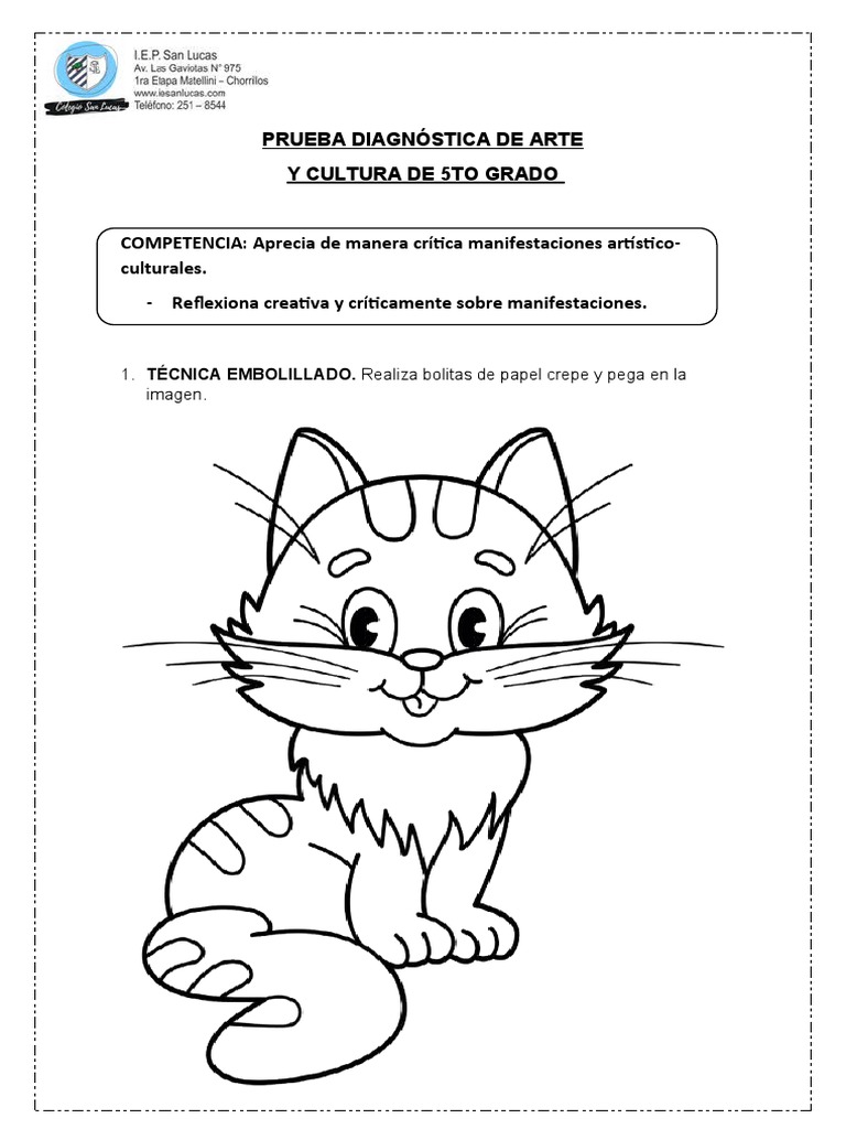 Hojas De Trabajo De Artes Del Lenguaje De Quinto Grado